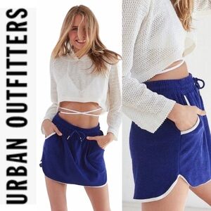 Urban Outfitters BDG Dolphina Terrycloth miniskirt